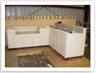 outdoor kitchen staging