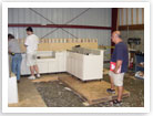outdoor kitchen assembly
