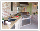 outdoor kitchen