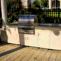 Outdoor Kitchen Courtyard Island