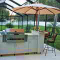 Outdoor Kitchen Bar Island