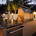 Outdoor Kitchen Corner Keg