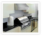 outdoor kitchen