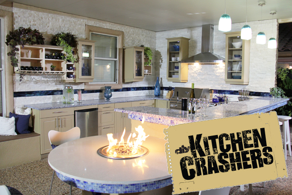 outdoor kitchen on kitchen crashers