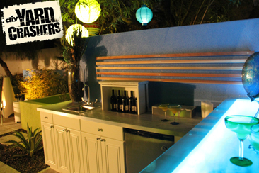 outdoor kitchen