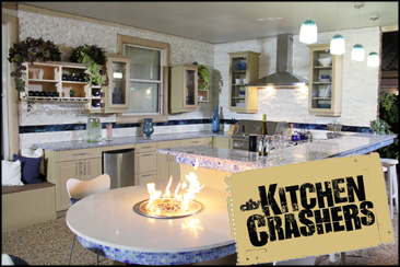 outdoor kitchen