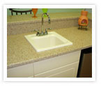 outdoor kitchen sink