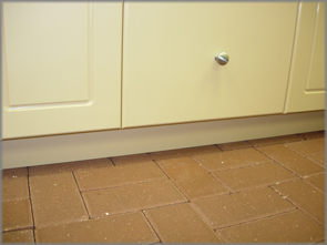 Outdoor Kitchen Toe Kick Installed