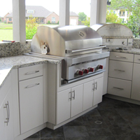 weatherproof outdoor cabinet